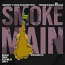 Smoke Main férfi póló (B_Fekete)