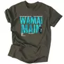 Kép 3/4 - Wamai Main férfi póló (Grafit)
