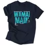 Kép 3/3 - Wamai Main női póló (Sötétkék)