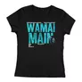 Kép 1/3 - Wamai Main női póló (Fekete)