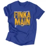 Finka Main férfi póló (Királykék)