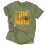 Kép 6/6 - Lion Main férfi póló (Military)