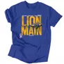 Kép 5/6 - Lion Main férfi póló (Királykék)