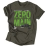 Zero Main férfi póló (Grafit)