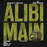 Kép 2/6 - Alibi Main férfi póló (B_Fekete)