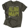 Kép 3/6 - Alibi Main férfi póló (Grafit)
