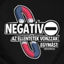 Negatív férfi póló (B_Fekete)