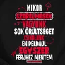 Mikor szerelmesek vagyunk póló szett (B_Fekete)