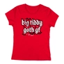 Kép 6/6 - big tiddy goth gf női póló (piros)