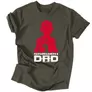 Kép 3/7 - Samurai Dad férfi póló (Grafit)