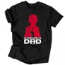 Kép 1/7 - Samurai Dad férfi póló (Fekete)