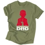 Samurai Dad férfi póló (Military)