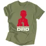 Kép 7/7 - Samurai Dad férfi póló (Military)