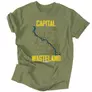 Kép 4/4 - Capital Wasteland férfi póló (Military)
