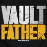 Kép 2/6 - Vault Father férfi póló (B_Fekete)