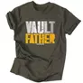 Kép 3/6 - Vault Father férfi póló (Grafit)