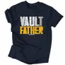 Kép 4/6 - Vault Father férfi póló (Sötétkék)
