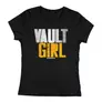 Kép 1/3 - Vault Girl női póló (Fekete)