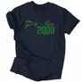 Kép 4/5 - Pip-Boy 2000 férfi póló (Sötétkék)