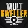 Kép 2/3 - Vault Dweller kapucnis pulóver (B_Fekete)