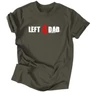 Left 4 Dad férfi póló (Grafit)