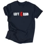Left 4 Dad férfi póló (Sötétkék)