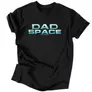 Kép 1/4 - Dad Space férfi póló (Fekete)