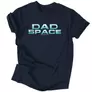 Kép 4/4 - Dad Space férfi póló (Sötétkék)