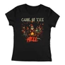 Kép 1/3 - Carol of the Hell női póló (Fekete)