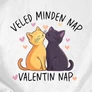 Kép 2/6 - Veled minden nap női póló (B_Fehér)