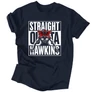 Straigh Outta Hawkins póló (Sötétkék)