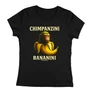 Chimpanzini Bananini  póló (Noi fekete)