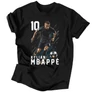 Kép 1/3 - Kylian Mbappé szurkolói férfi póló (Fekete)