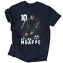 Kylian Mbappé férfi póló (Sötétkék)