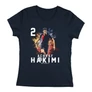 Kép 3/3 - Achraf Hakimi  női póló (Sötétkék)