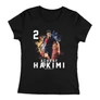 Kép 1/3 - Achraf Hakimi női póló (Fekete)