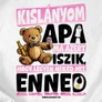 Kép 2/5 - Apa ma azért iszik (Kislányos) férfi póló (B_fehér)