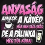Kép 2/3 - A kávéd nem elég erős női póló (B_fekete)