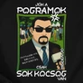 Kép 2/3 - Jók a pogramok | Animeme póló (B_Fekete)