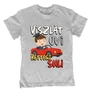 Viszlát ovi - kisfiús gyerek póló (Piros)