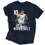 Kép 3/3 - Lautaro Martinez férfi póló (Sötétkék)