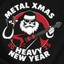 Metal xmas 2025  póló (B_fekete)