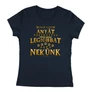 Kép 1/4 - A legjobbat adta nekünk (Anya/Nagymama/Keresztanya) női póló (Sötétkék)
