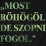 Kép 2/2 - Most röhögöl női póló (b_fekete)