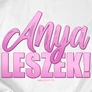 Anya leszek! női póló (B_Fehér)
