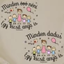 Minden óvó néni/dadus vászontáska (Natúr)