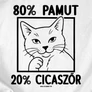 20% cicaszőr gyerek póló (B_fehér)