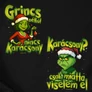 Nincs karácsony grincs nélkül páros póló (Fekete)
