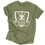 Kép 3/8 - Gyalogság Kvadránsa - Fourth wing férfi póló (Military)