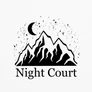 Acotar - Night court fém bögre